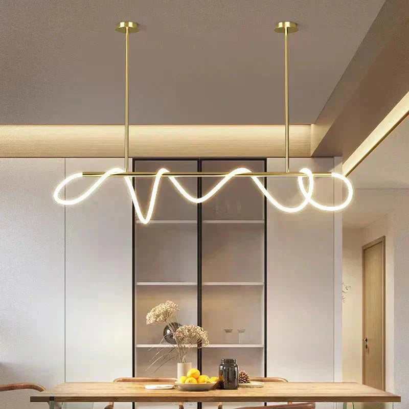 Modern LED light for entryway
