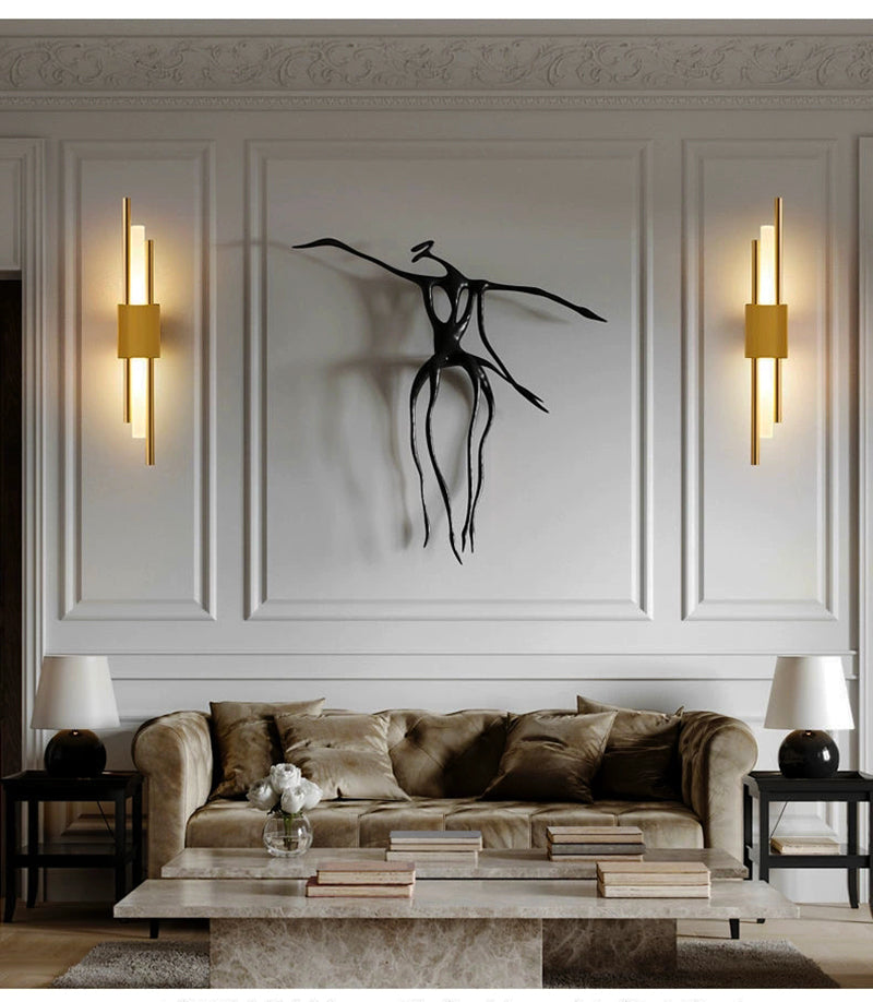 Wall Sconce for Cordless Installation Decor