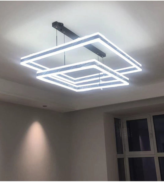 LED Fixture – Dimmable Square Silhouette