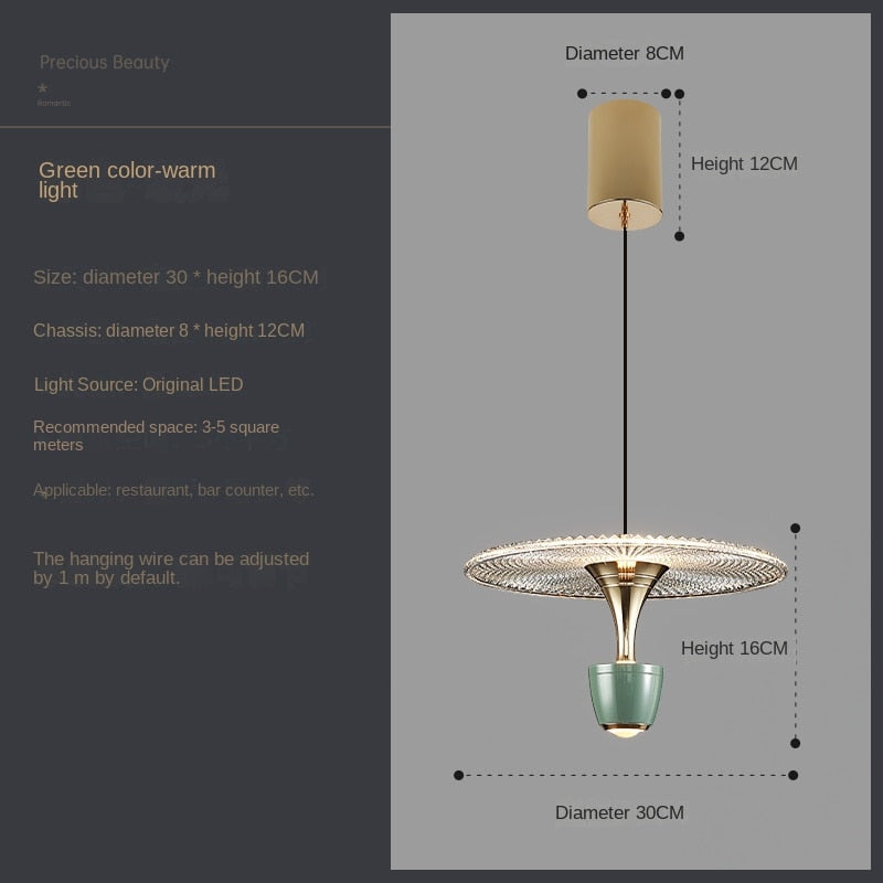 engraved glass pendant lighting fixture