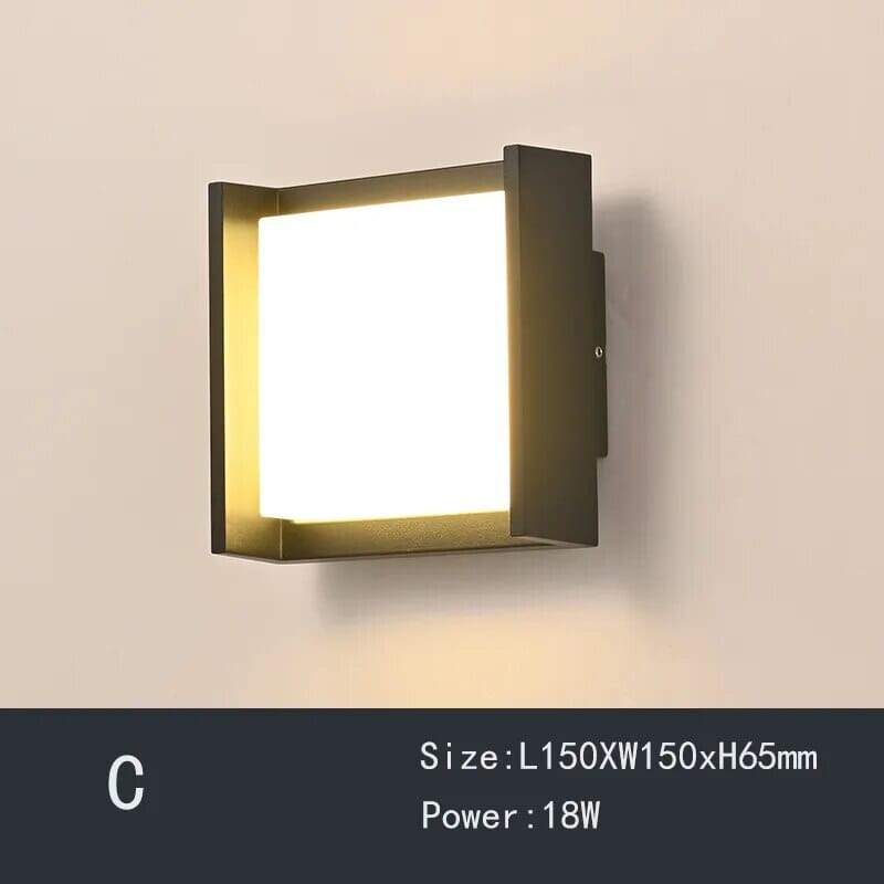 LED Ceiling Light IP65 Waterproof Hallway Fixture