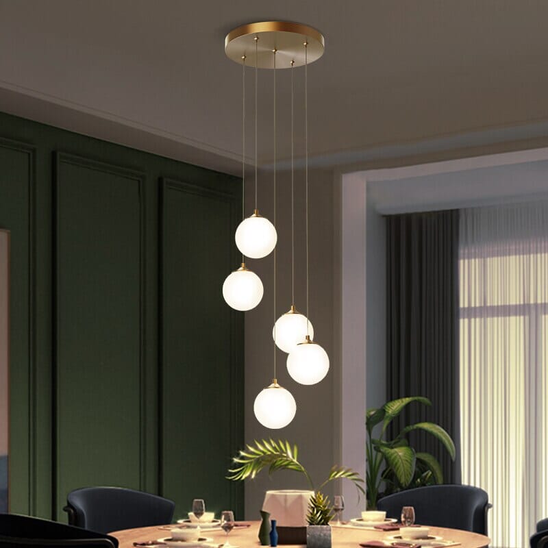 Orb Chandelier for Hotel and Restaurant Interiors