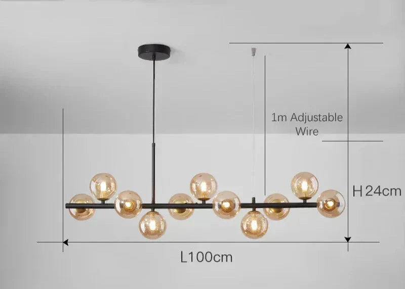 Metal Chandelier for Entryway Lighting