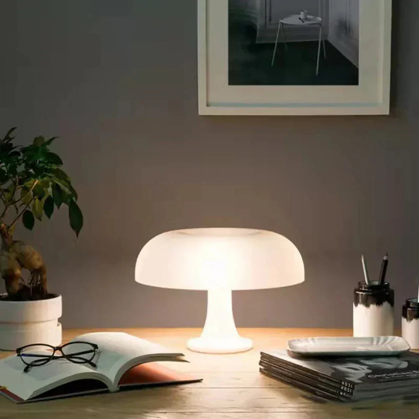 PVC table lamp for desk or workspace lighting