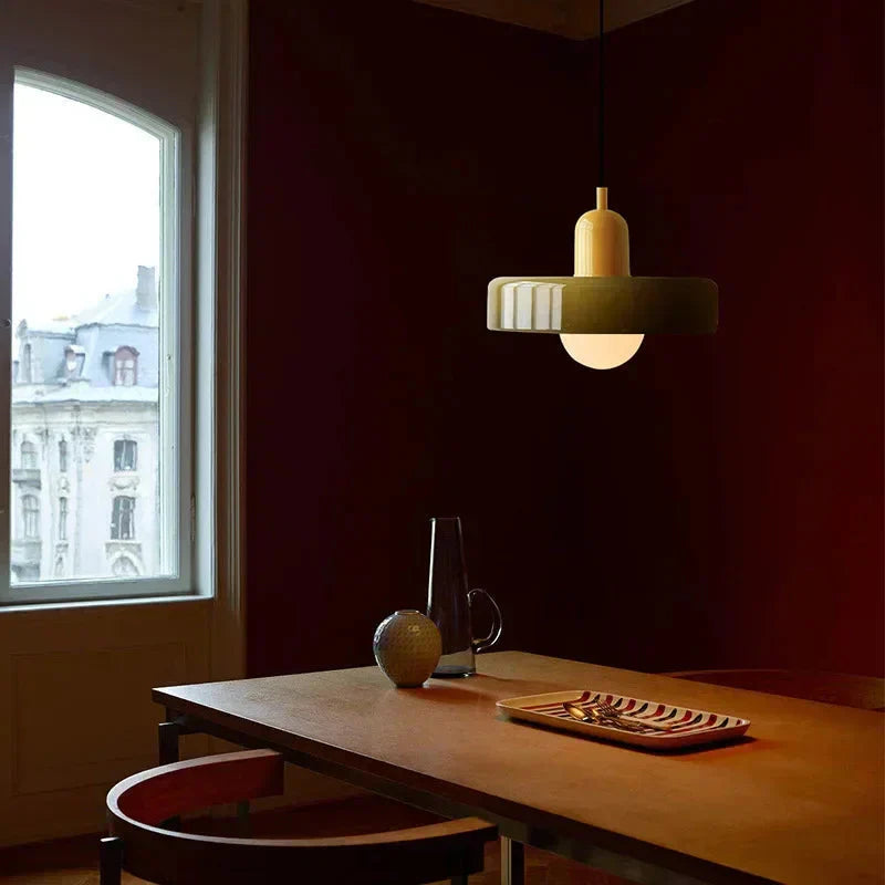 Glass Pendant Light White Color Option