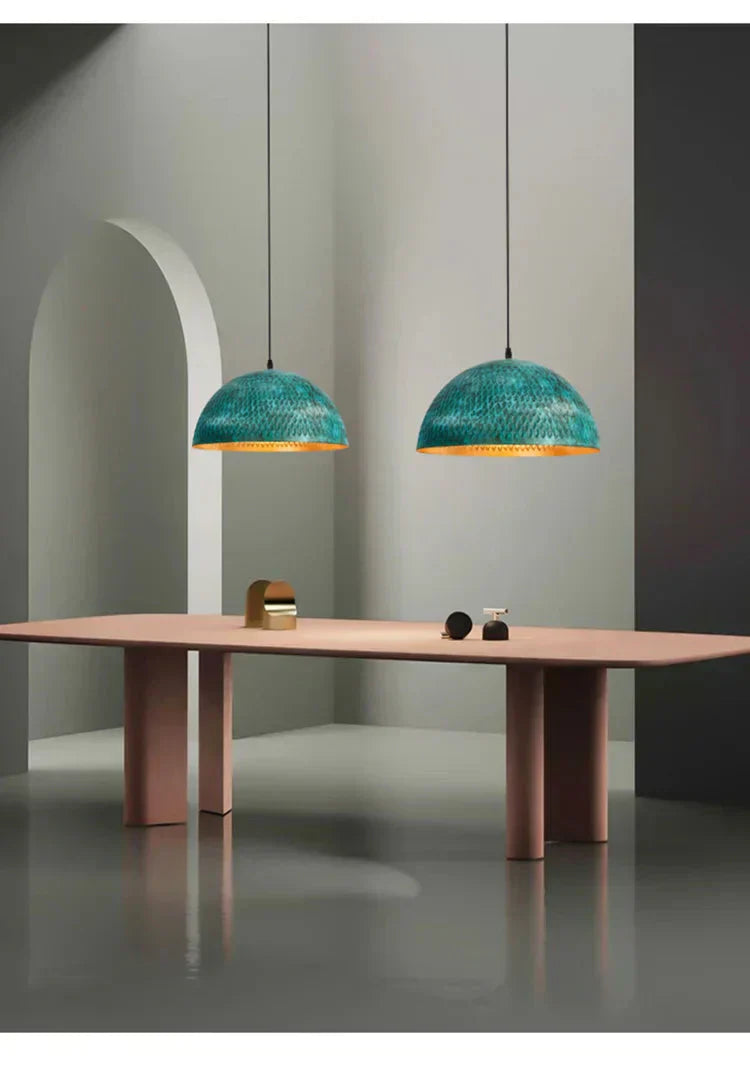Metal Chandelier Cord Pendant Installation