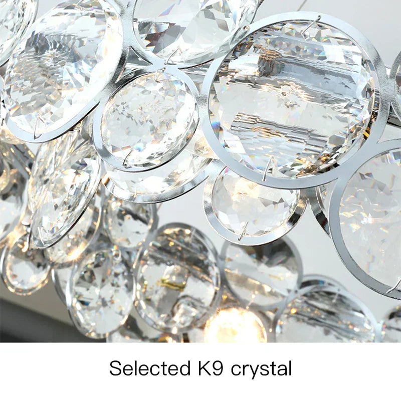 energy efficient crystal pendant lighting