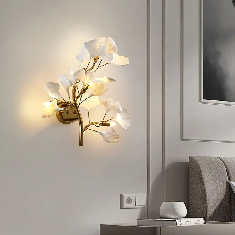 Modern wall light for farmhouse decor
