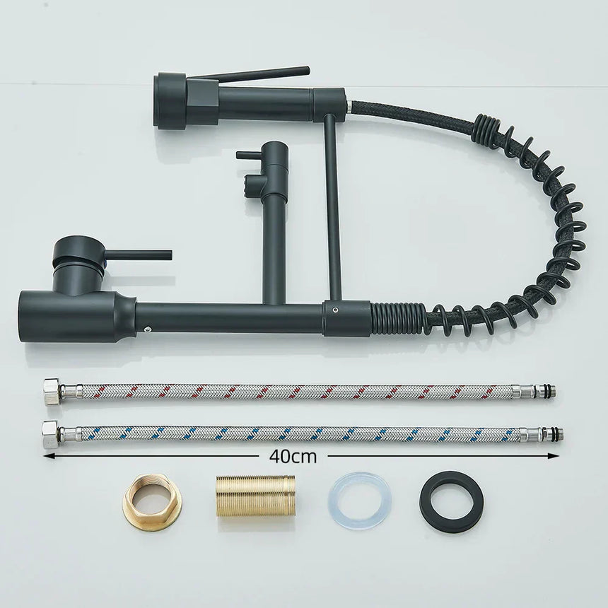 FluxSpout Dual Kitchen Mixer Tap dual water jet settings - OpalDwell