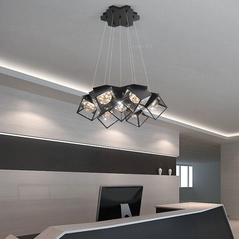 Floral Chandelier for Dining Space Ambiance