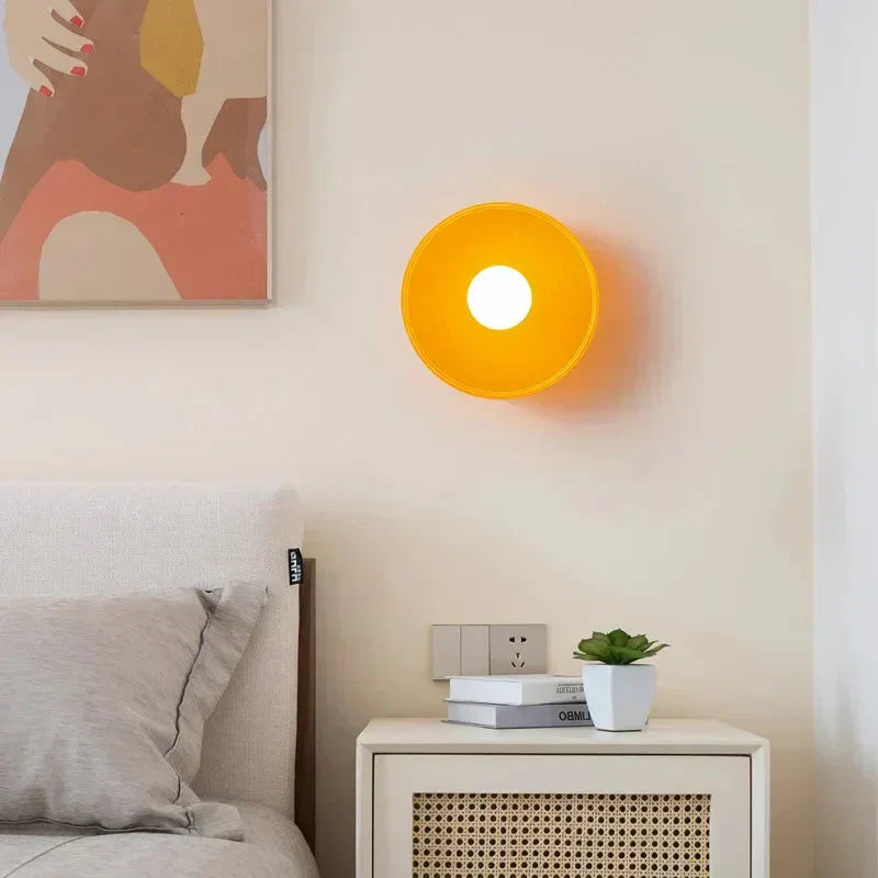 Contemporary wall lamp for residential interiors