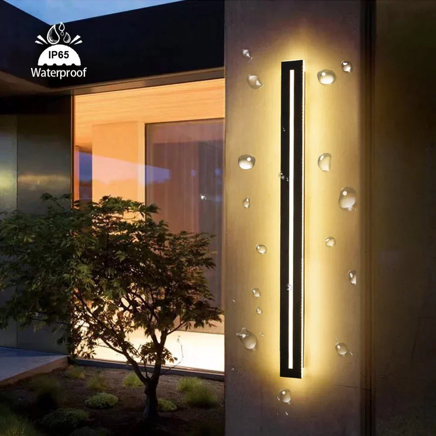 Ambient wall light for contemporary decor