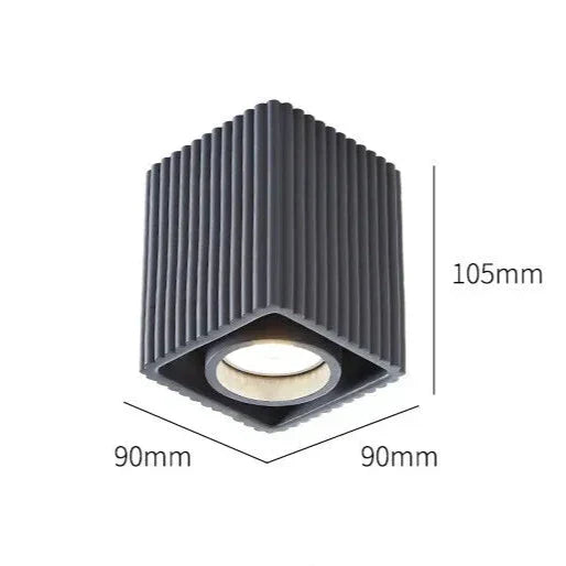 LED Pendant Light Surface-Mounted Resin Fixture