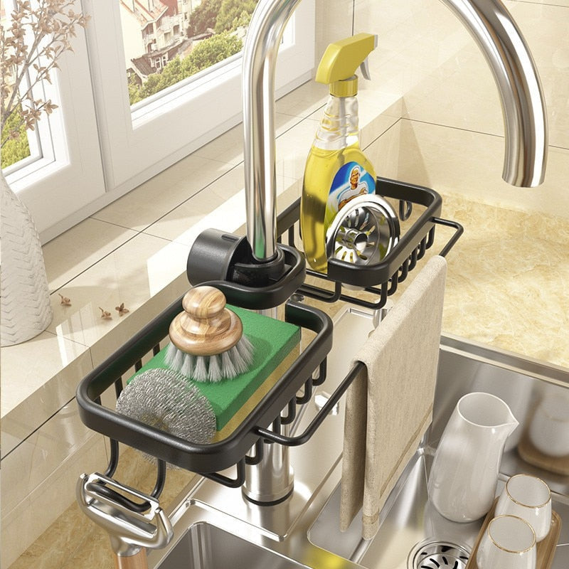 Lightweight shelf for sink and shower area