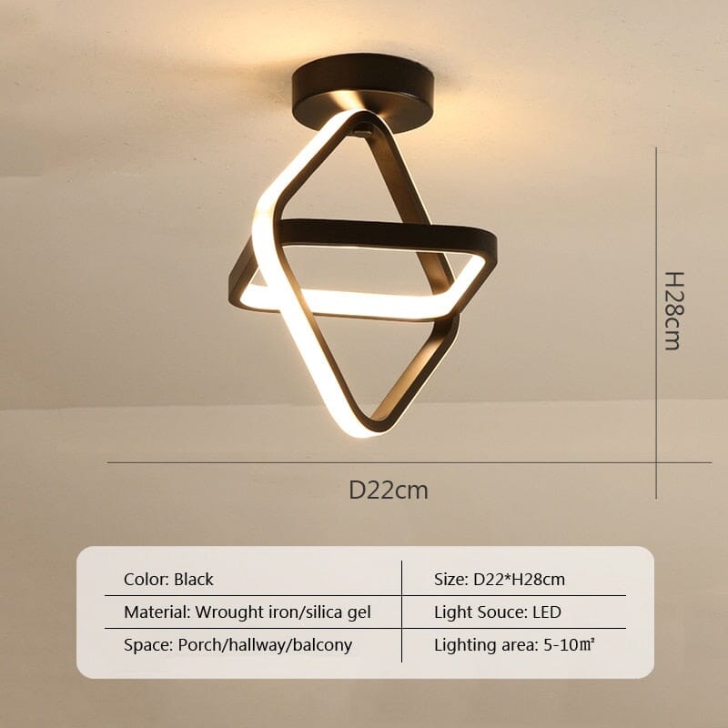 Warm White Wall Lamp for Bedroom