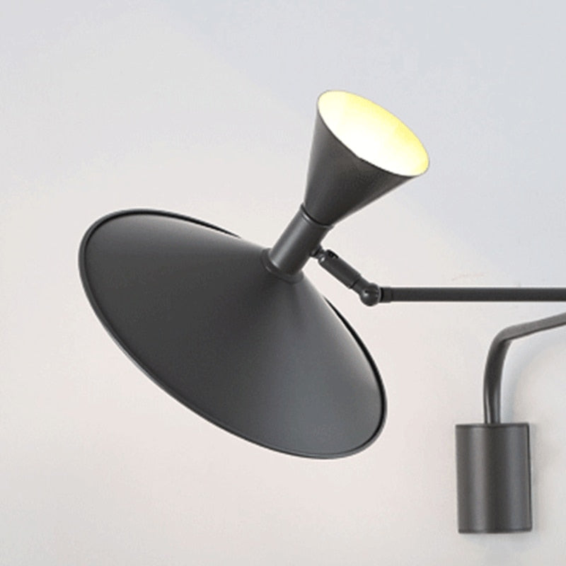 NovaSwing plug-in wall lamp full view
