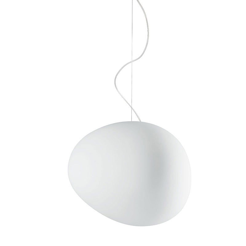 LumaVerde Hand-Blown Glass Pendant Light Organic Form