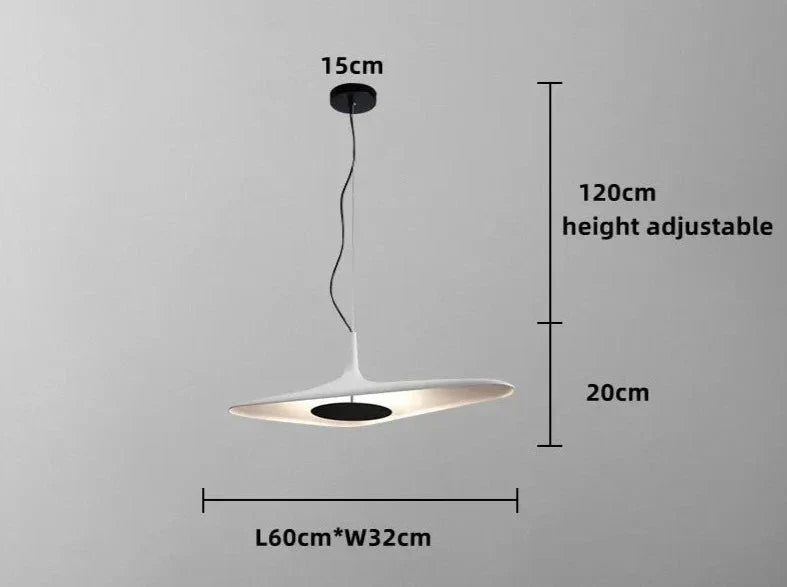 resin pendant lamp with iron finish for kitchen decor