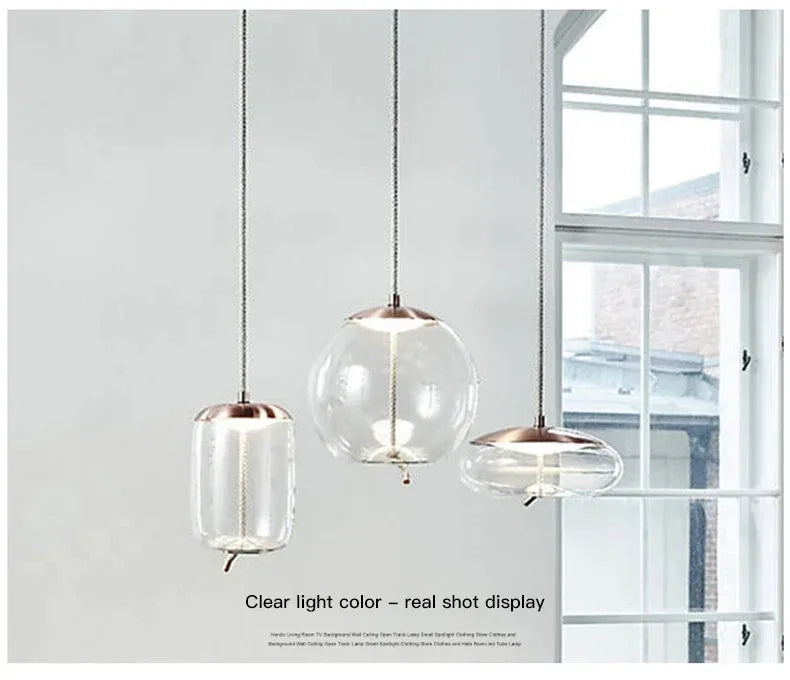 Aurum Glass Fixture for Cozy Living Spaces
