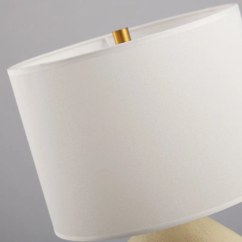 Table lamp for bedroom nightstand lighting