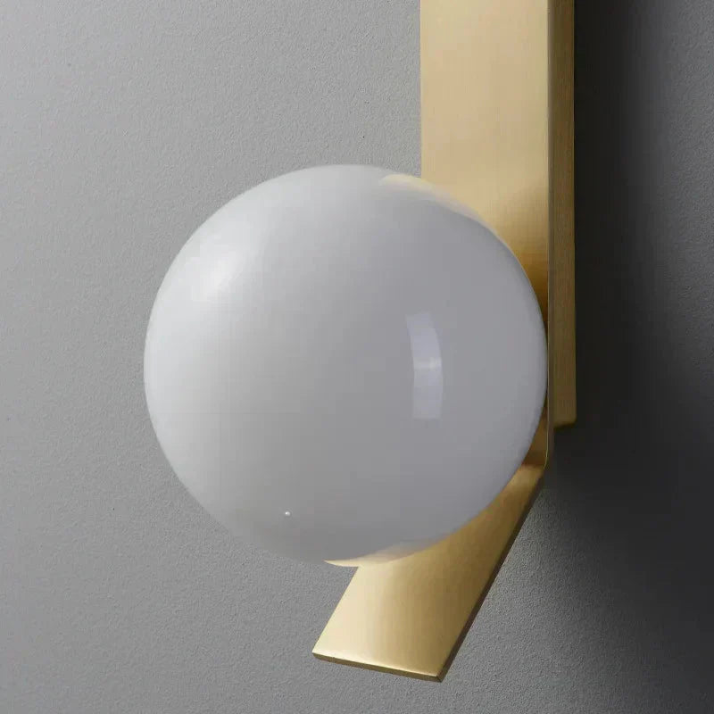 Wall mounted lamp with G9 LED bulb included