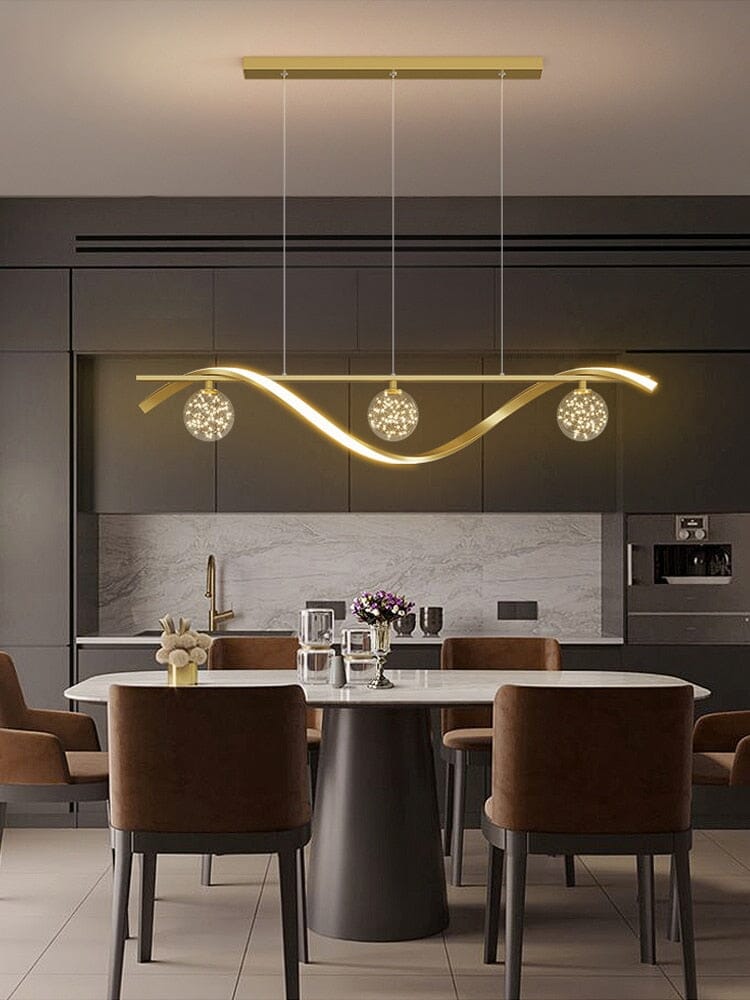Marcelli Spiral Chandelier - Additional View 1