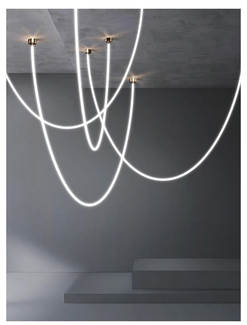 Lyra Dome Ceiling Light Bottom Angle Perspective - OpalDwell