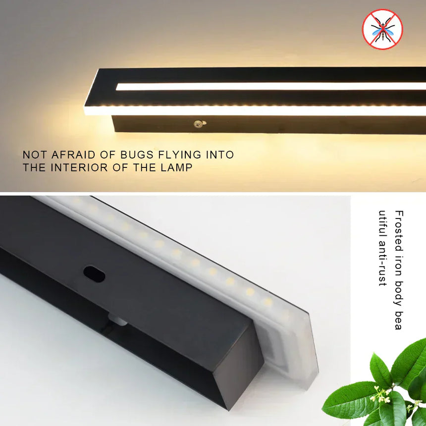 Modern wall light for dining space