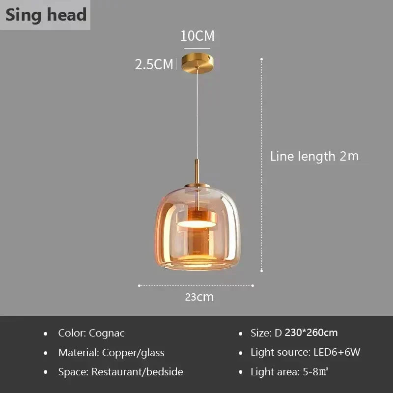 Nordic Pendant Light for Scandinavian Interiors