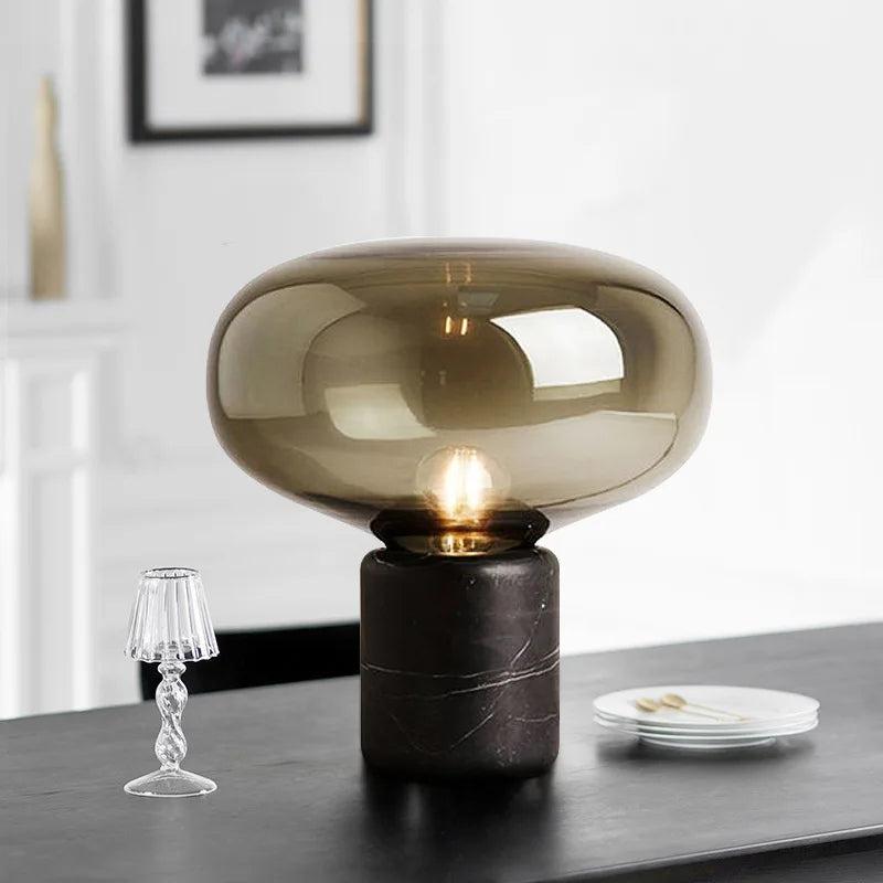 Metal Table Lamp Design