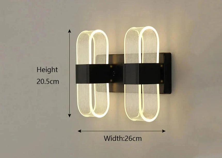 Staircase wall light