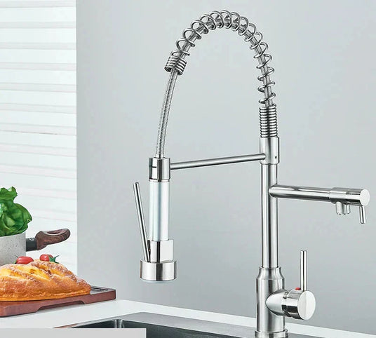 Kitchen Mixer Tap total height size view