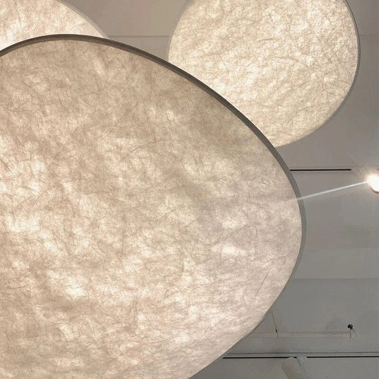 Textured Chandelier Close Detail View