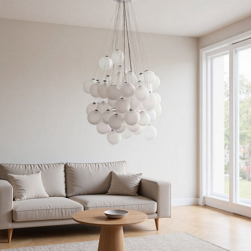 Petal Inspired Pendant Light for Bedroom