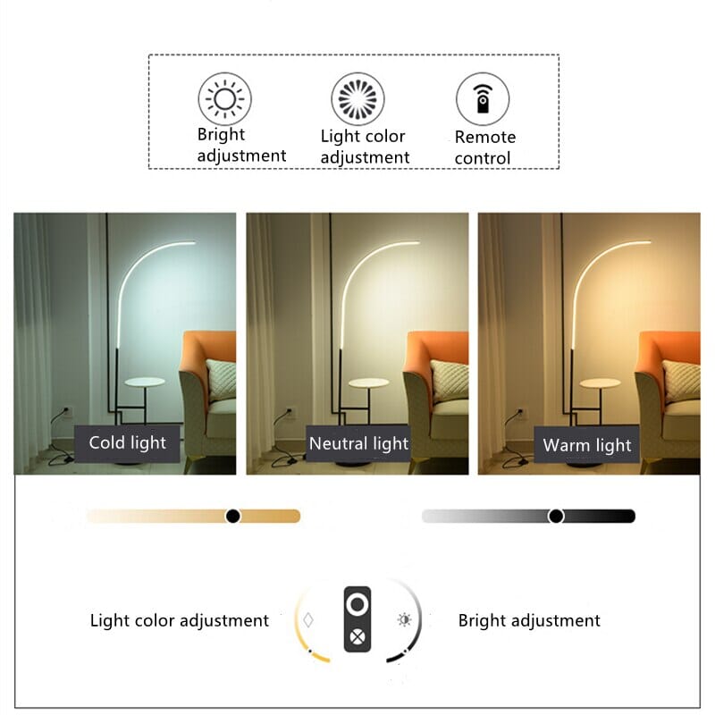 Brinley Floor Lamp Dimmable LED Ambient Glow