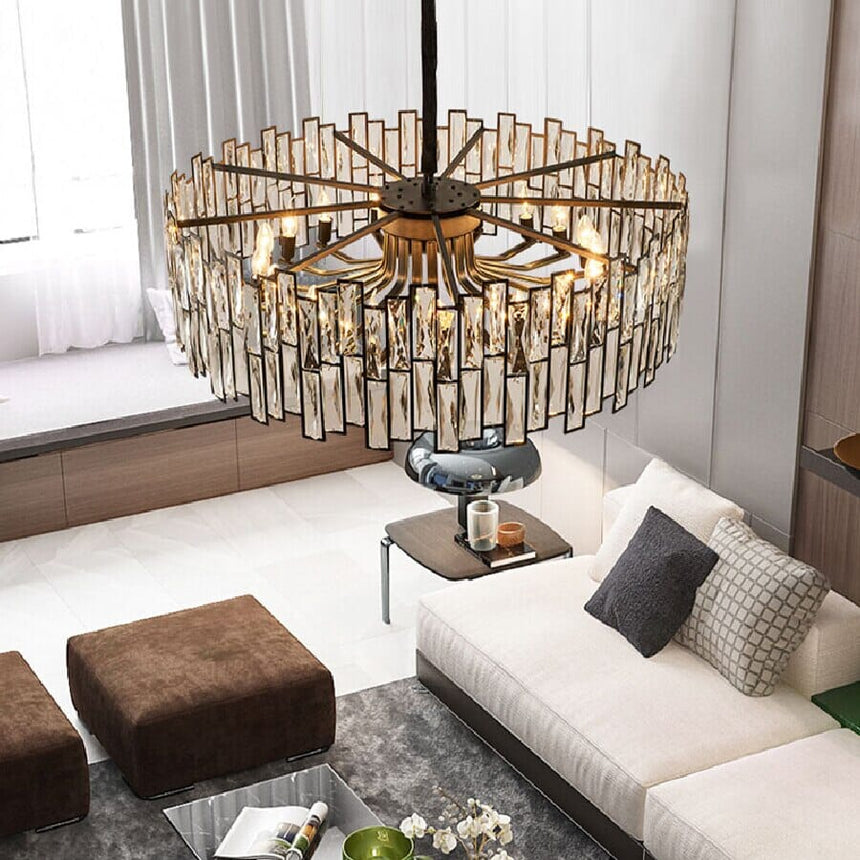 Crystal Chandelier Refined Interior Focal Point