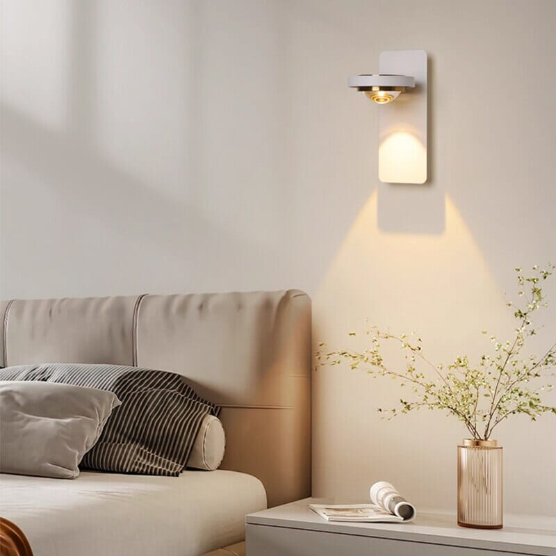 LED wall lamp with acrylic shade