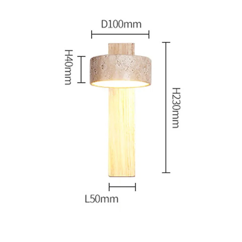 Warm glow wall sconce for living room