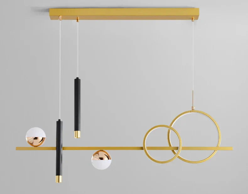 NovaLume Minimalist LED Pendant Lights with Remote Control