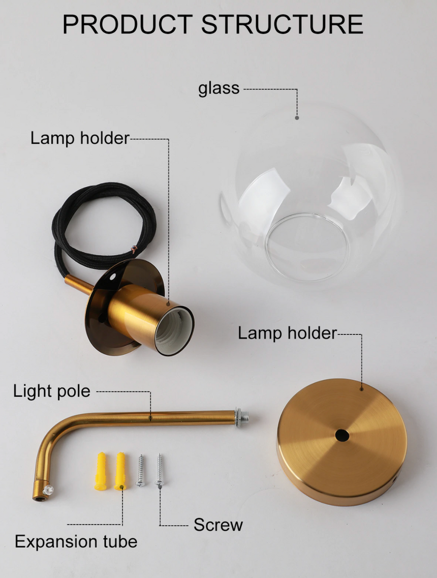 Two-in-one wall sconce with stand