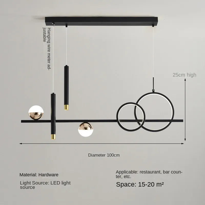NovaLume Pendant Light with Remote Dimming Control