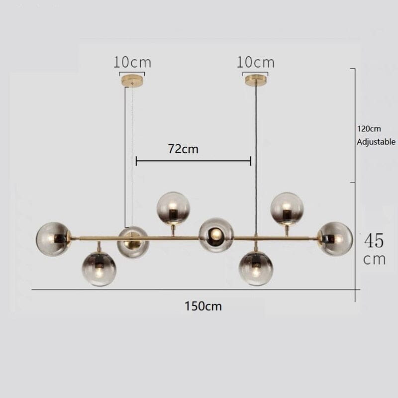 Maribel Chandelier - Gold Finish Option