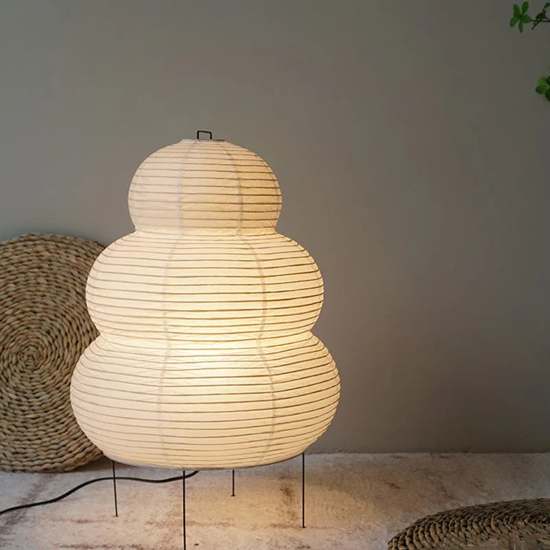 Hikari Rice Paper Desk Lamp – Japanese-Inspired