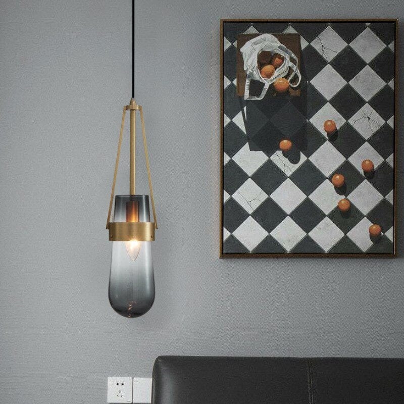 Brass Pendant Light for Modern Homes Accent