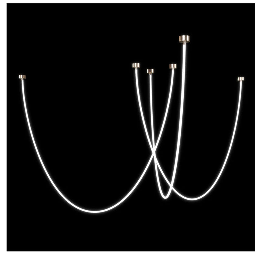 Lyra Dome LED Ceiling Light Underside Detail View - OpalDwell