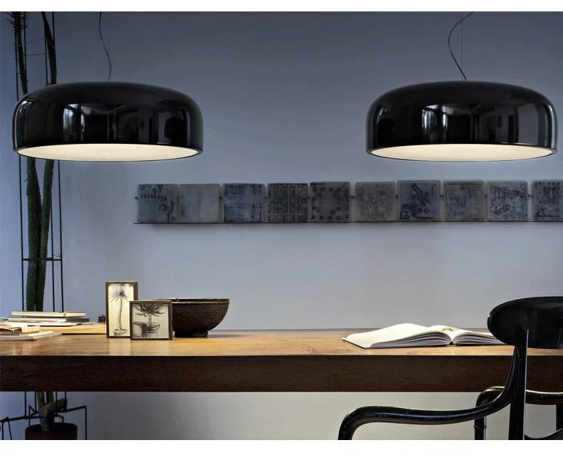 FjordLume Pendant Light Side Angle Detail View - OpalDwell
