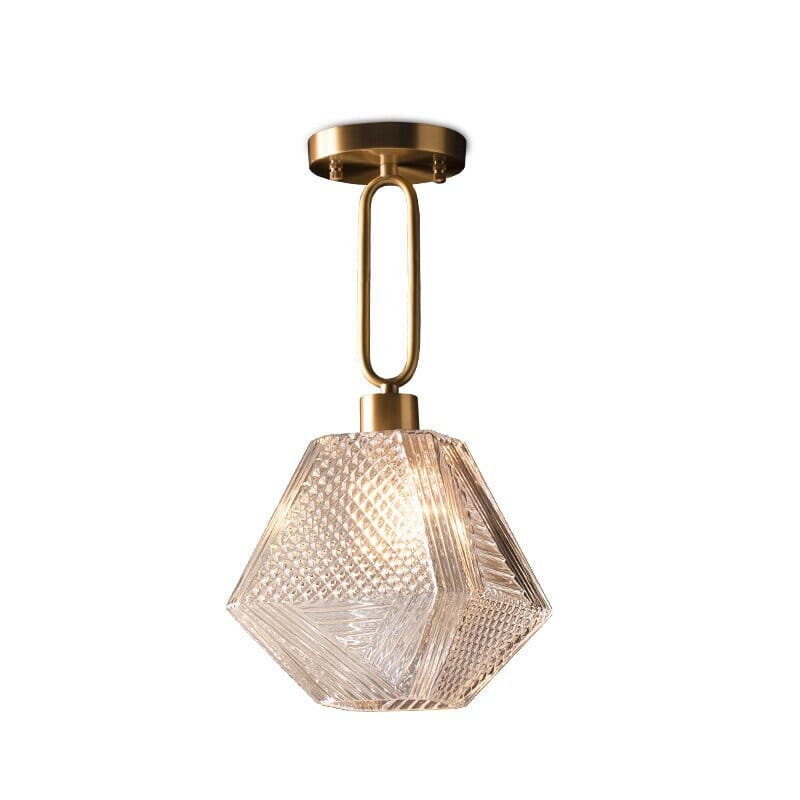 Lira Glass Pendant Close-Up Shade Detail