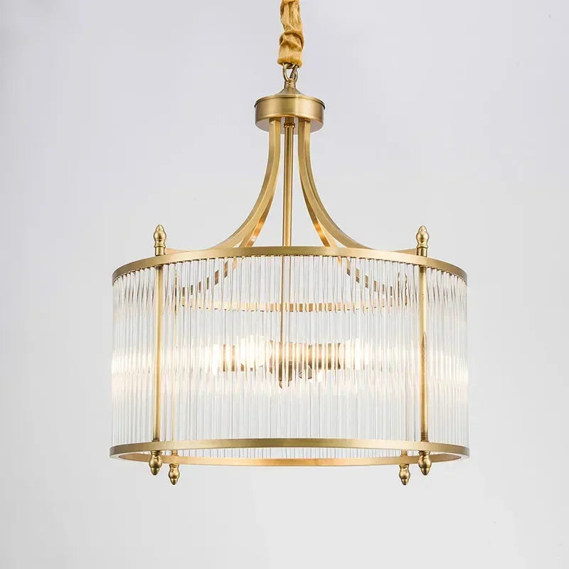 Crystal Chandelier Soft Glow for Dining Room
