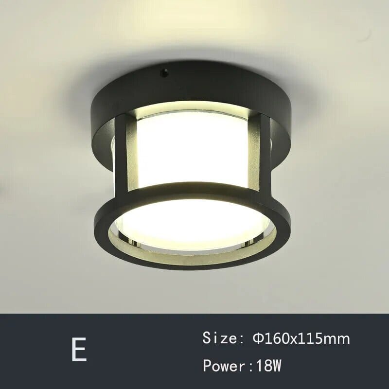 Energy-Efficient LED Ceiling Light for Hallways