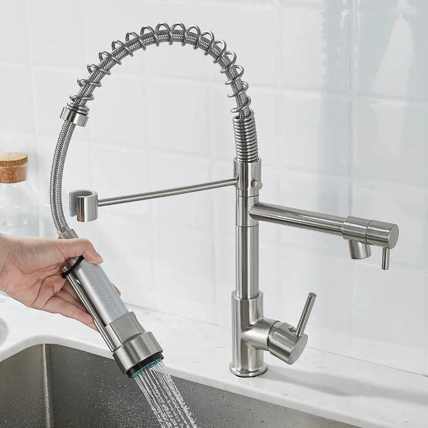 Brass Kitchen Faucet for Modern Homes